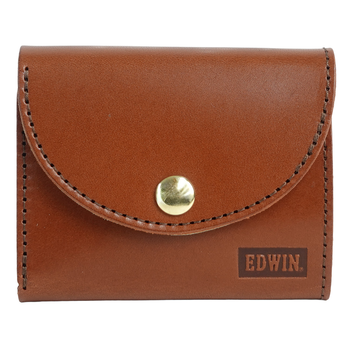 エドウイン EDWIN 22269330 財布 サイフ 三つ折財布 日本製 小型 折財布 メンズ レディース 本革 牛革 栃木レザー 箱付き 小銭収納 札入れ カード収納 プレゼント ギフト EDWIN（エドウィン） エドウイン 財布 サイフ 三つ折財布 小型 折財布