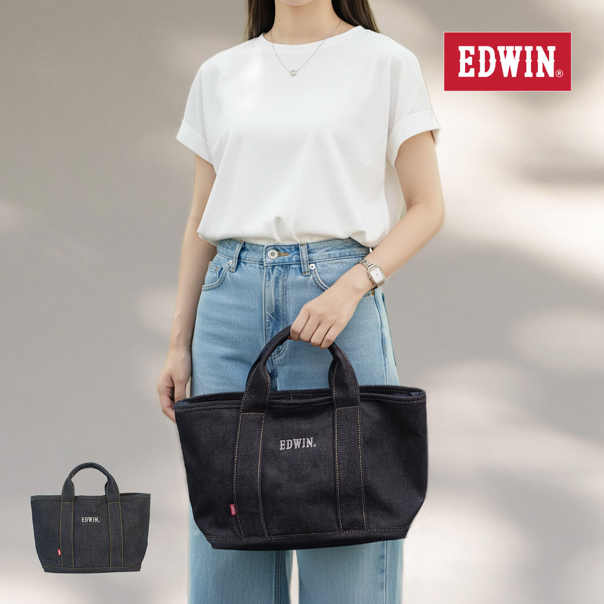 EDWIN（エドウィン） エドウイン EDWIN 0411533DE デニム ミニトート