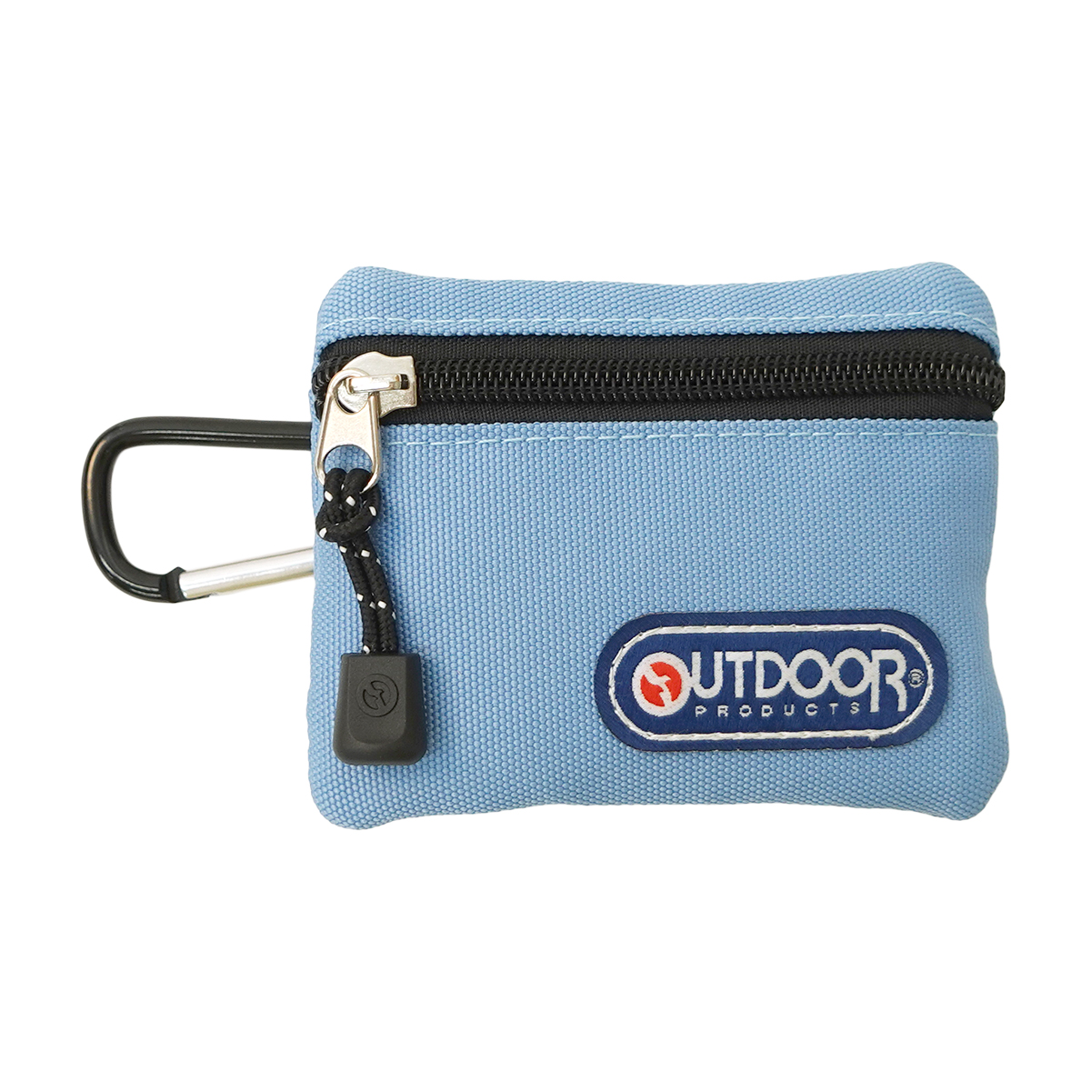 アウトドアプロダクツ コインケース メンズ レディース ルミナス スクエア 小銭入 小物ケース ポーチ カラビナ付 OUTDOOR PROD... OUTDOOR PRODUCTS ブラック系/パープル系/ブルー系