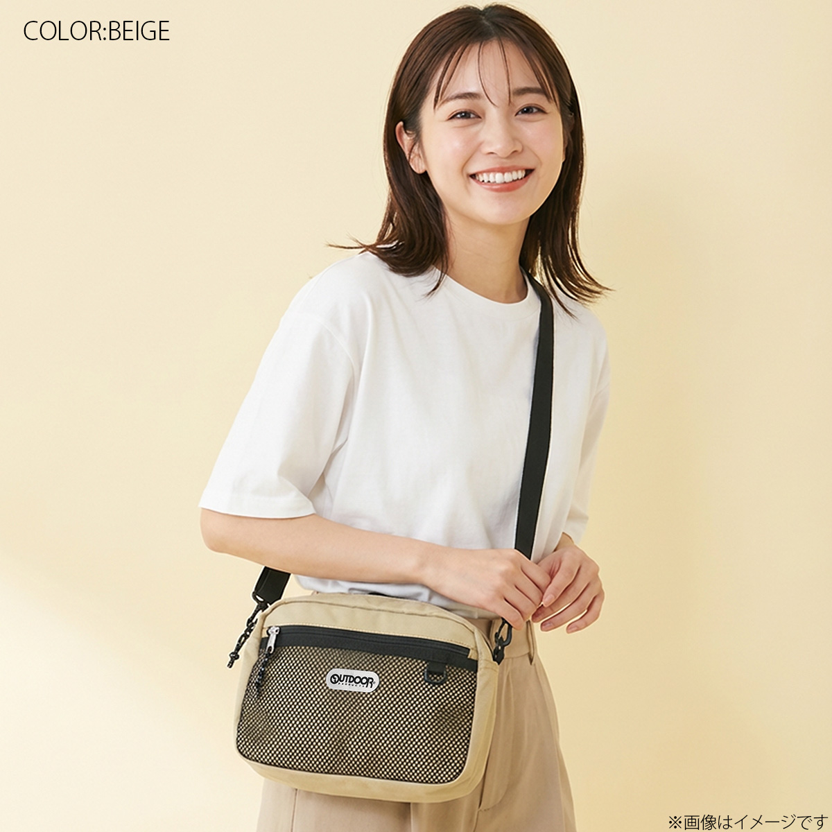 OUTDOOR PRODUCTS（アウトドアプロダクツ） ショルダーバッグ メッシュ