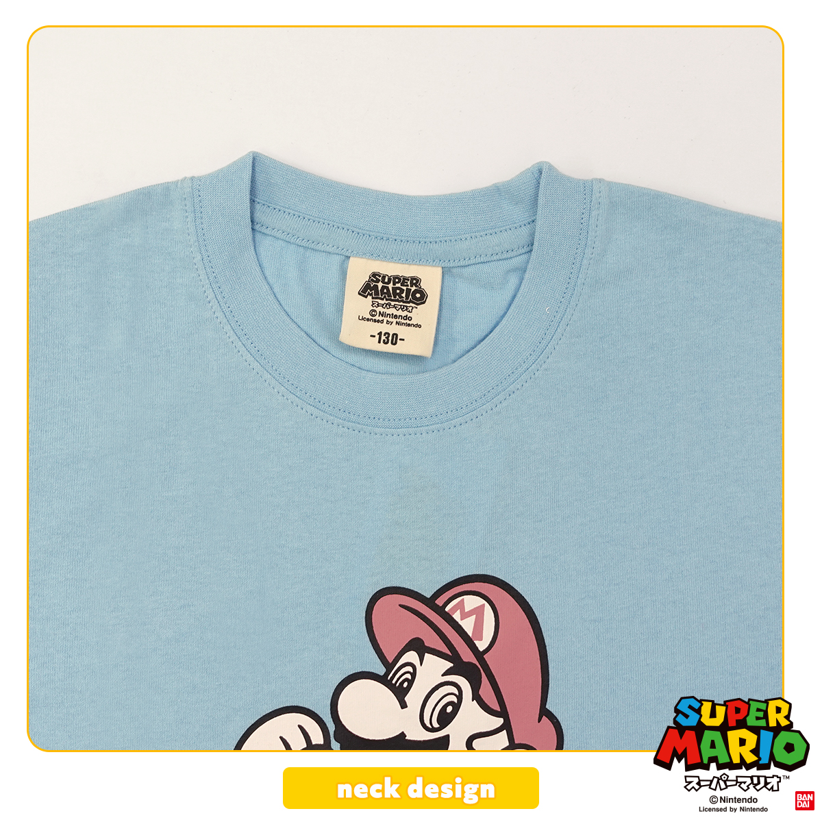 任天堂（Nintendo） スーパーマリオ 子供服 キッズ Tシャツ KIDS
