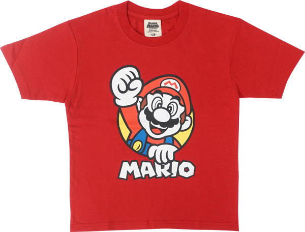 スーパーマリオ 子供服 キッズ Tシャツ KIDS マリオ フェイス レッド