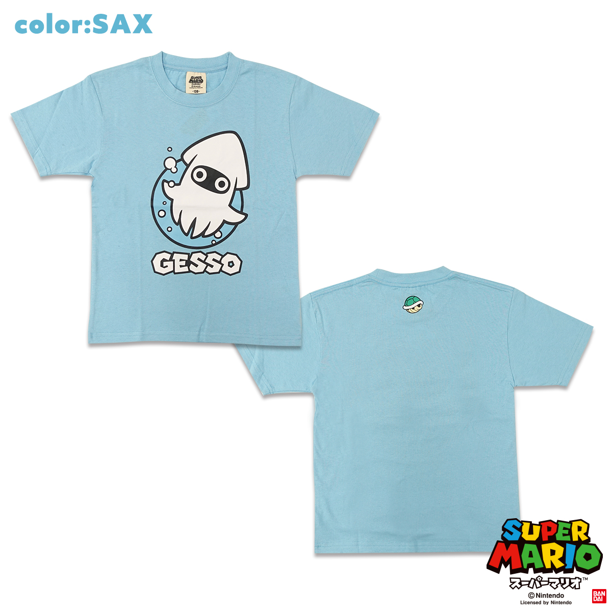 任天堂（Nintendo） スーパーマリオ 子供服 キッズ Tシャツ KIDS