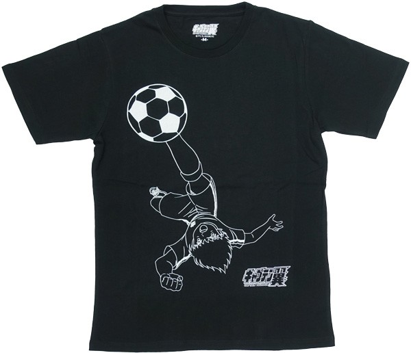 キャプテン翼 オーバーヘッドキック ｔシャツ サッカー アニメ グッズ 大空翼 若林源三 ガレージファインヤフー店 通販 Yahoo ショッピング