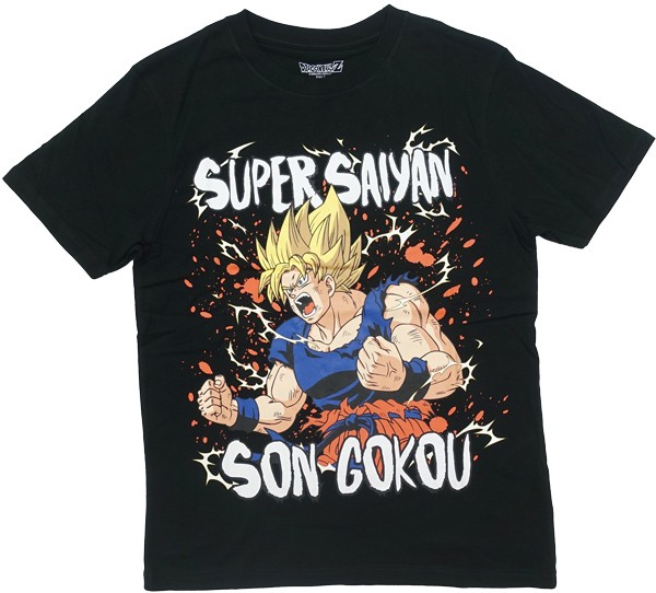 ドラゴンボールZ スーパーサイヤ人 悟空Ｔシャツ ジャンプ グッズ 半袖