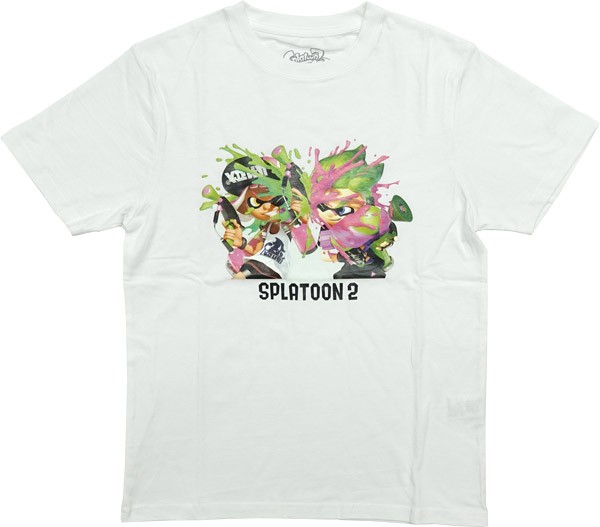 Splatoon2 スプラトゥーン2 ガールvsボーイ Tシャツ 半袖 グッズ 大人用 メンズ レディース ユニセックス ガレージファインヤフー店 通販 Yahoo ショッピング