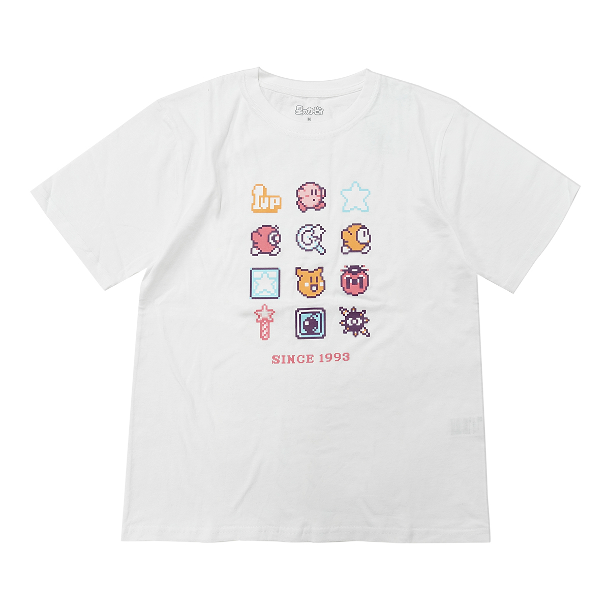 【フォローで半額】星のカービィ　Tシャツ　半袖　M USA古着　アイボリー 新品 星のカービィ Tシャツ 半袖 ホバリング XL - メルカリ