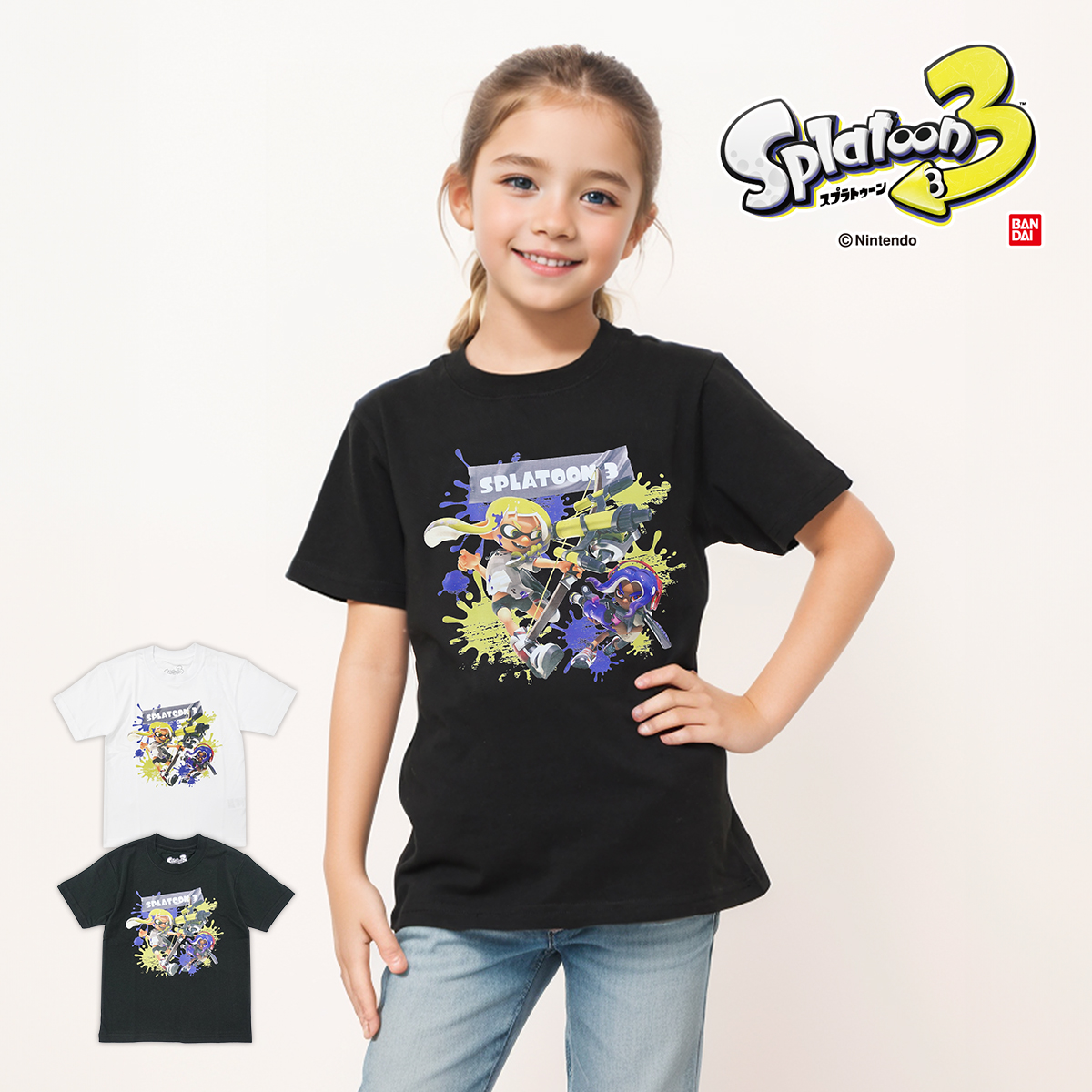 スプラトゥーン3 Splatoon3 Tシャツ キッズ 子供服 半袖 グッズ