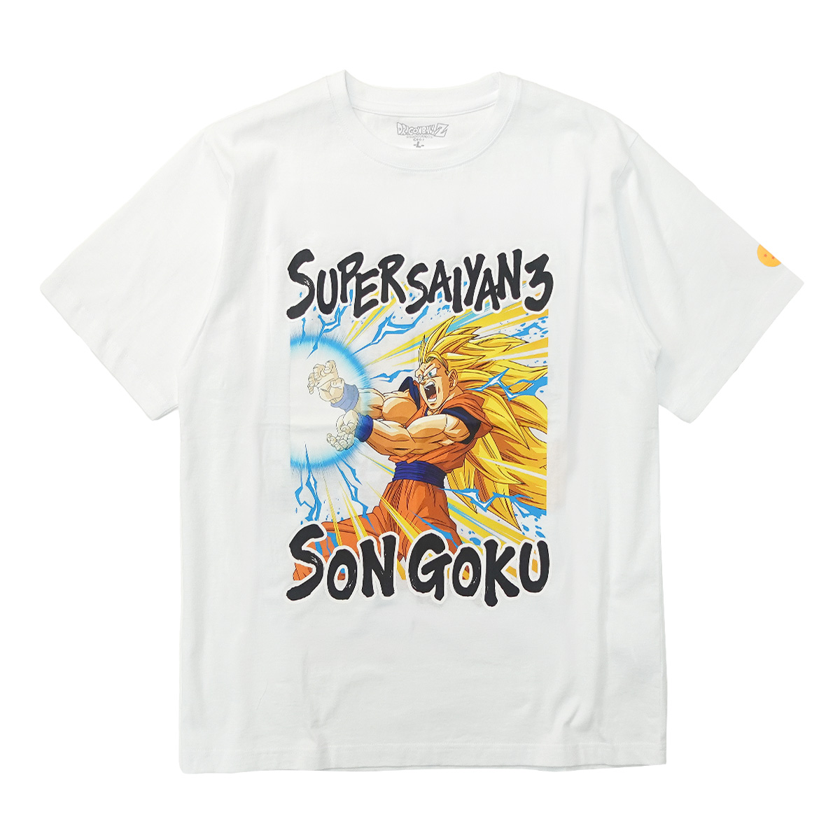 ドラゴンボール Z Tシャツ 悟空 かめはめ波 半袖 黒 白 ブラック ホワイト キャラクター ジャンプ S M L XL 3L｜g-fine｜03