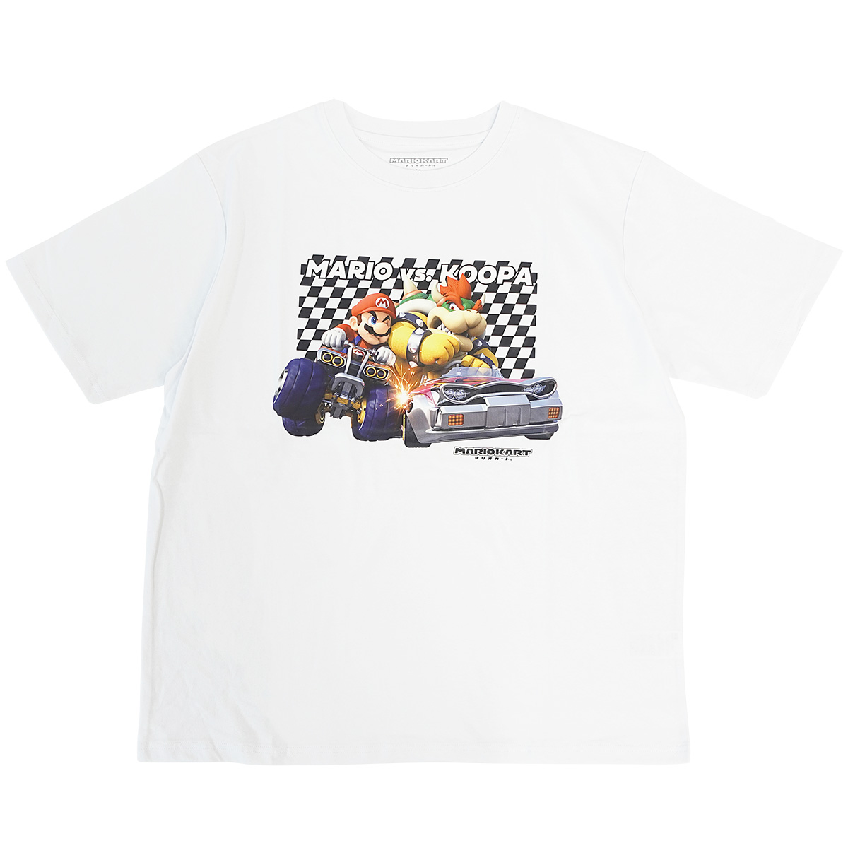 MARIOKART マリオカート Tシャツ ゲームT キャラクター ブラック XSサイズ レディース 古着 ストリート ナード系　ピチt 任天堂（Nintendo） マリオカート MARIOKART Tシャツ グッズ メンズ