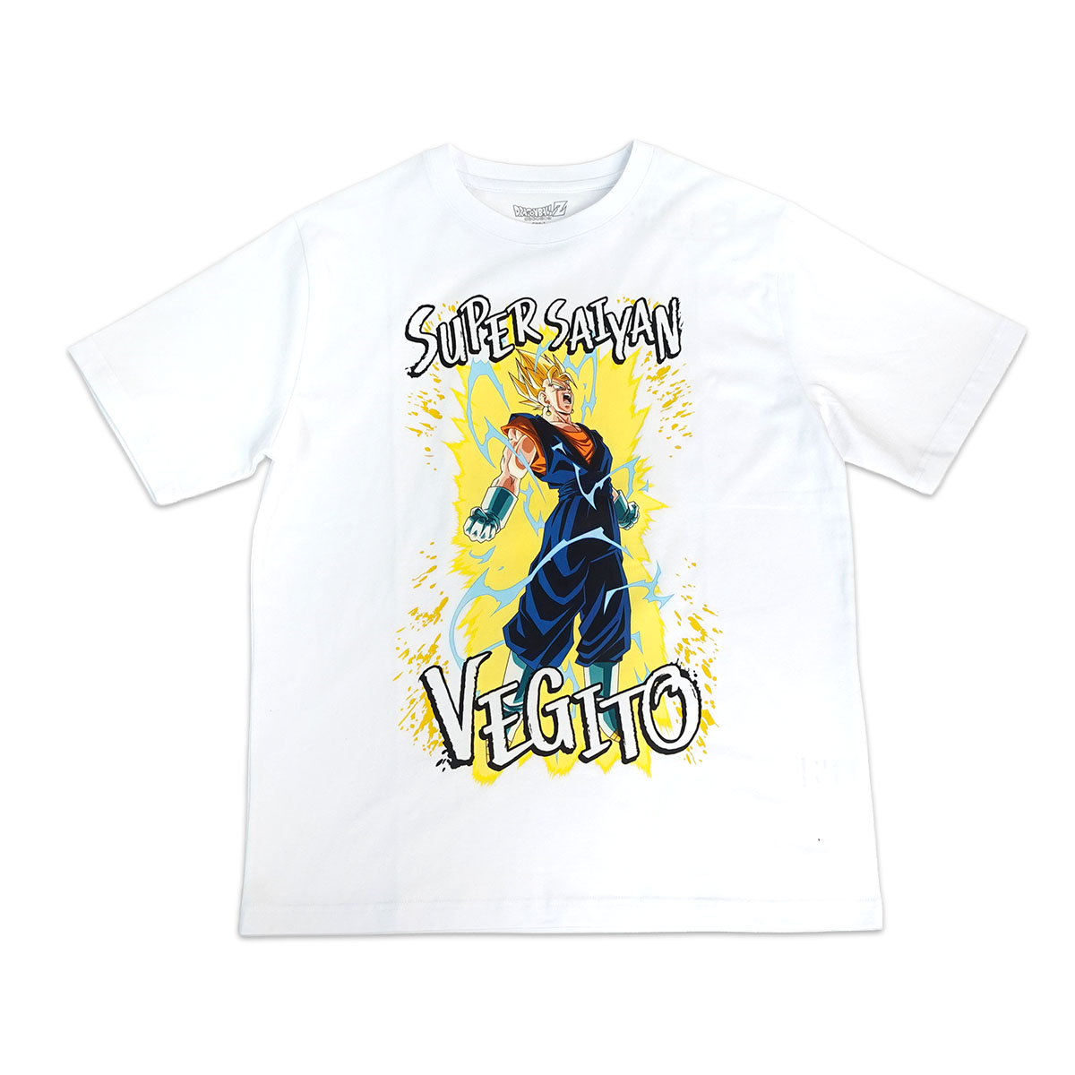ドラゴンボール Z Tシャツ 超ベジット 半袖 黒 白 ブラック