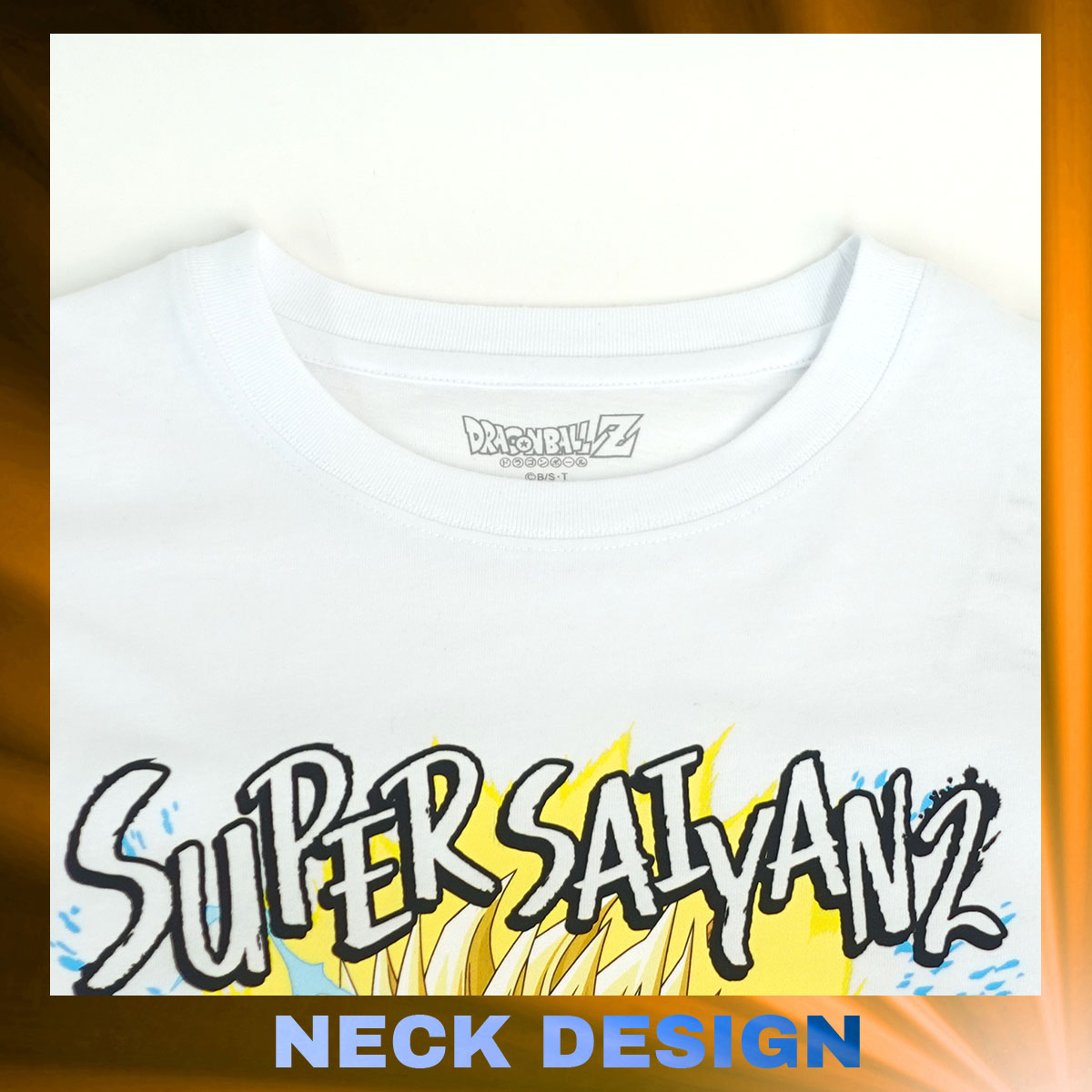ドラゴンボール Z Tシャツ 超サイヤ人 悟飯 半袖 黒 白 ブラック 