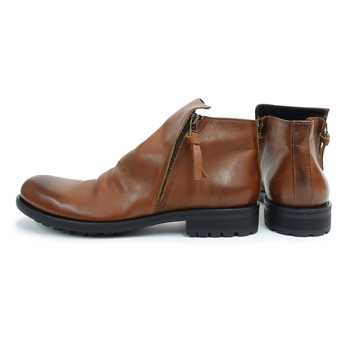 ARGIS（アルジス） メンズ ブーツ シューズ 62206 ダークブラウン 茶