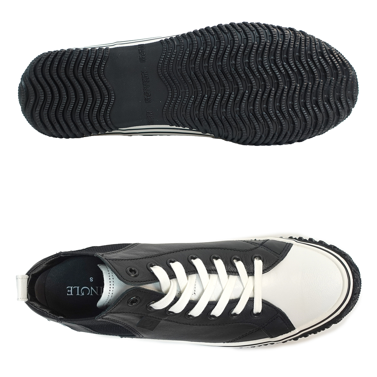 SPINGLE（スピングル） スニーカー SP-442 Shiro/Kuro メンズ