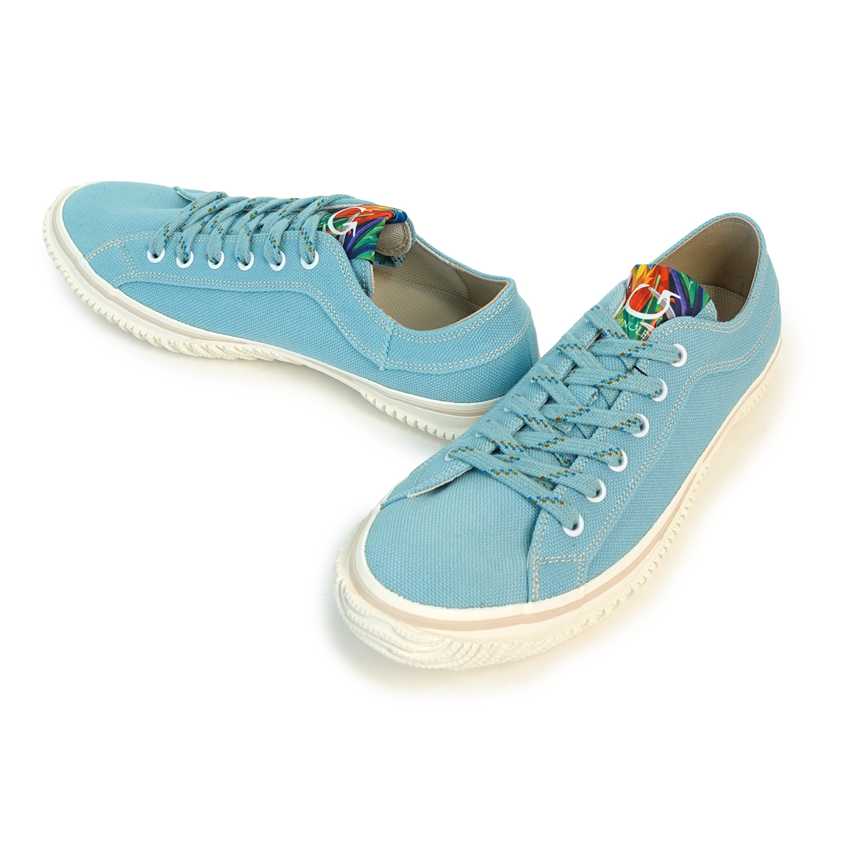 SPINGLE スピングル スニーカー メンズ レディース ローカット SP-1005D Tsuyukusa ツユクサ ブルー系 日本製 スピングルムーブ 広島 SPINGLE（スピングル） スニーカー メンズ レディース ローカット SP