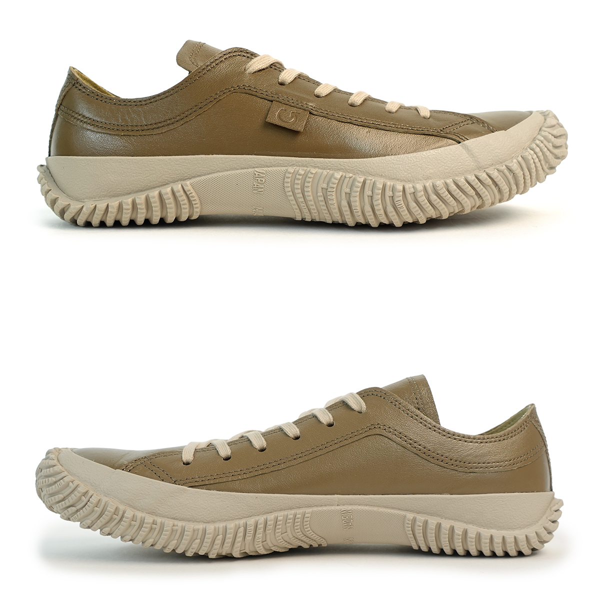 SPINGLE スピングル スニーカー ローカット SP-110 オリーブグレー メンズ レディース 革 カンガルーレザー  定番 日本製 スピングルムーブ 8202039_4.jpg