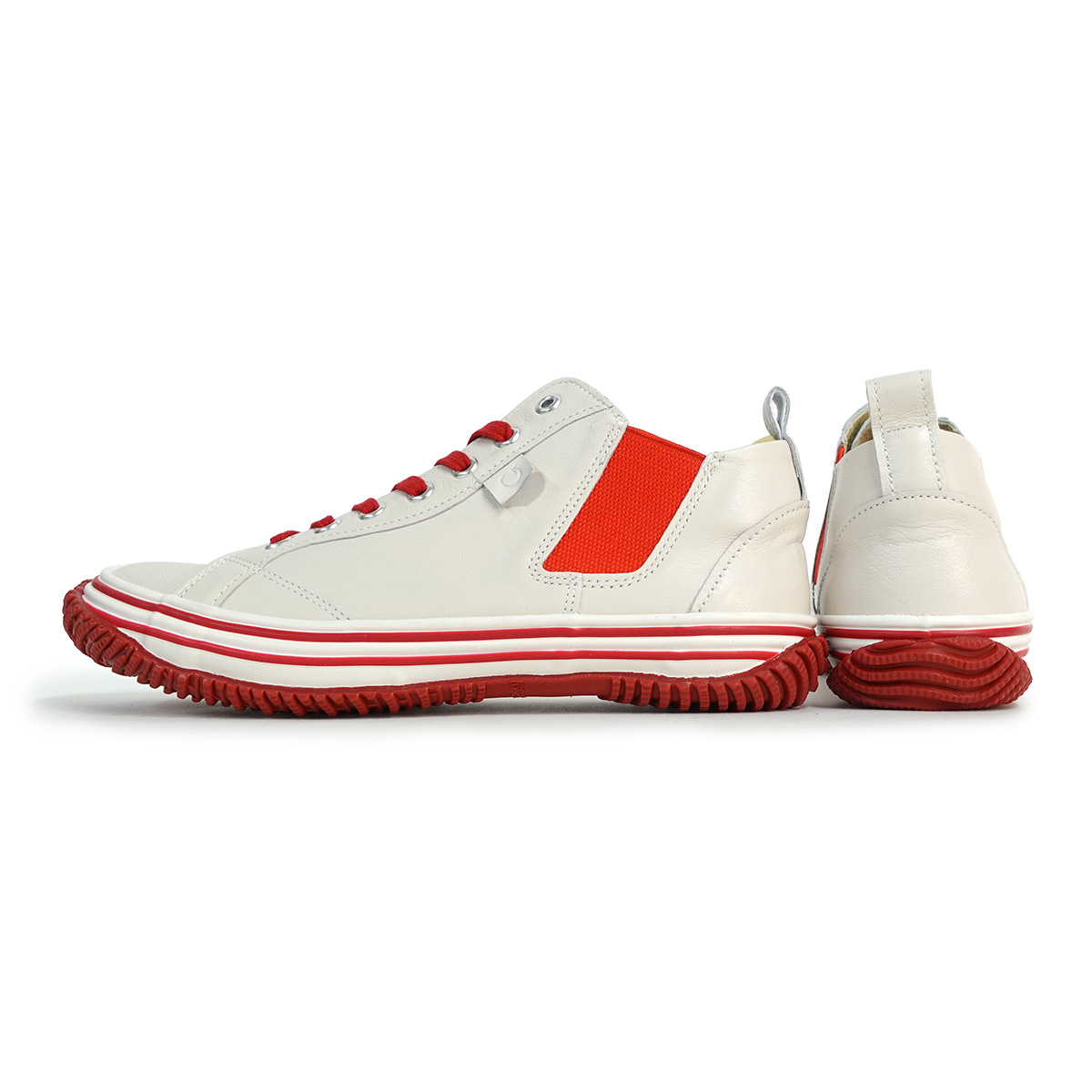 SPINGLE（スピングル） スニーカー レディース SP-442 YOU シロ/アカ