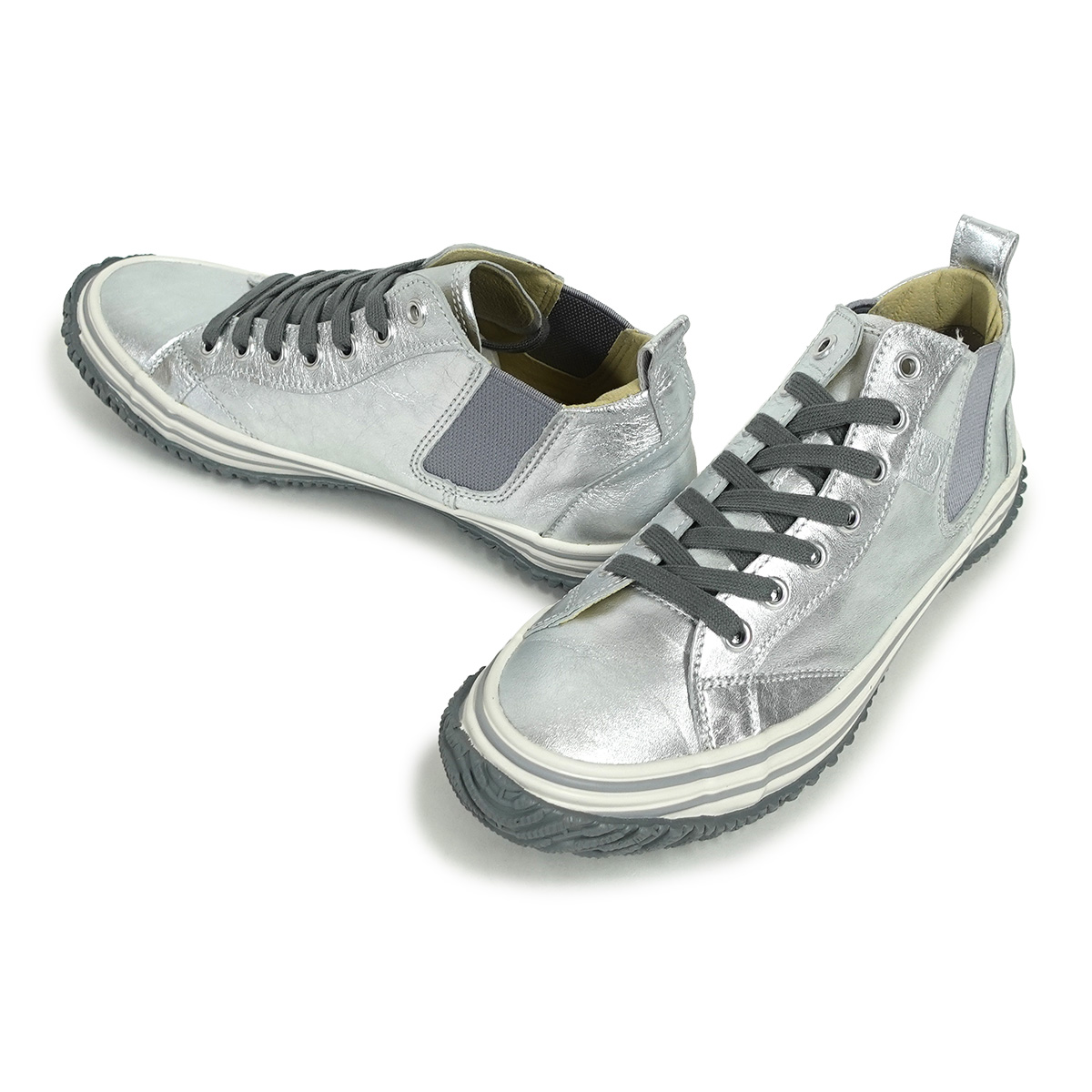 SPINGLE（スピングル） スニーカー メンズ レディース SP-442 シルバー