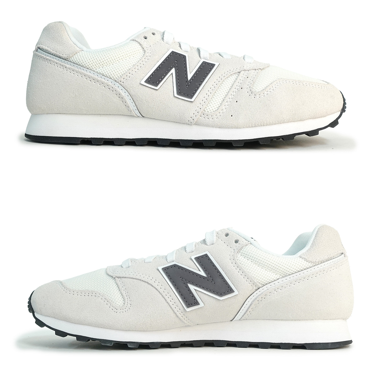 ニューバランス 新品未使用9.5型 New Balance ホワイト3.8kg New Balance（ニューバランス） スニーカー 373 メンズ レディース