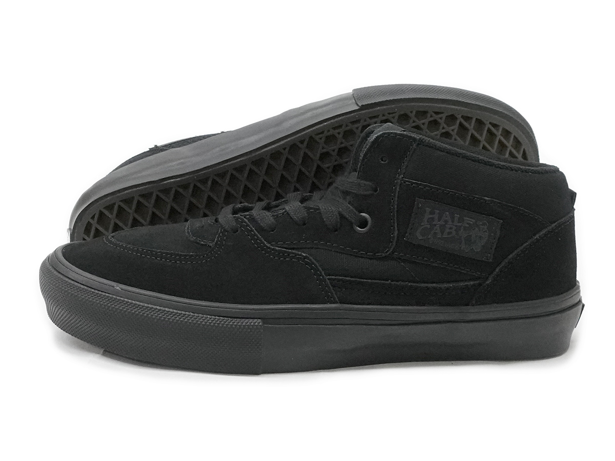 バンズ VANS スニーカー メンズ スケート ハーフキャブ VN0A5FCDBKA ブラック/ブラック 黒 SKTE HALF CAB 海外企画  ヴァンズ