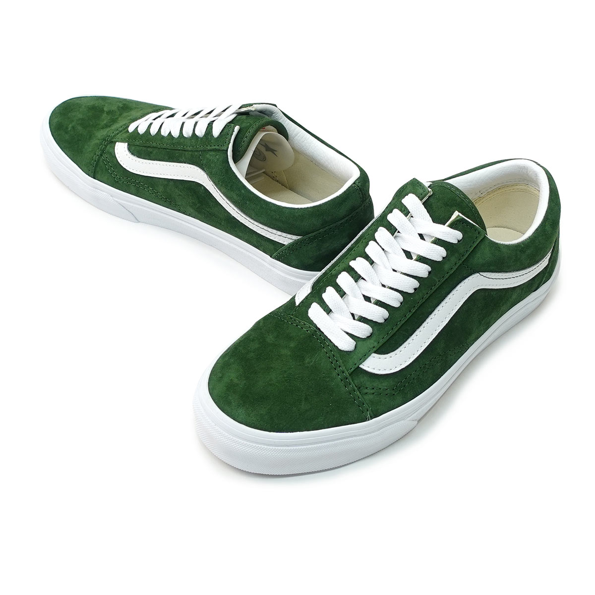スニーカー ^VANS^ Old School Pig Suede Douglas VN0007NTBXU1 Vans Old Skool Pig Suede Douglas Fir - VN0007NTBXU1