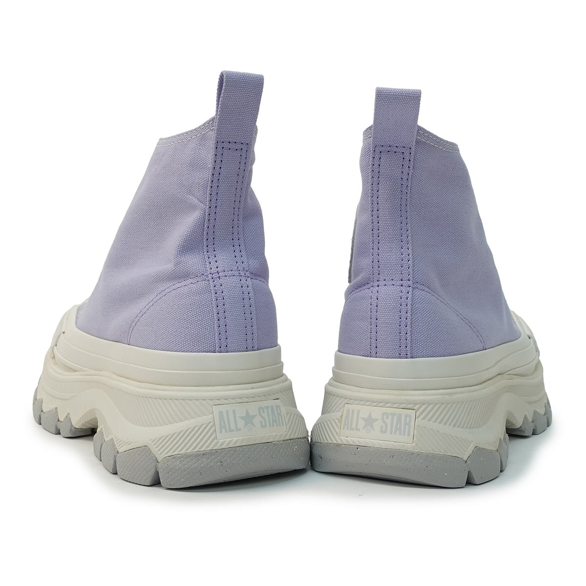 コンバース CONVERSE スニーカー ハイカット 厚底 メンズ レディース オールスター（Ｒ）トレックウエーブ NC HI ラベンダー 薄紫 ALL STAR TREKWAVE CONVERSE（コンバース） スニーカー ハイカット 厚底 メンズ