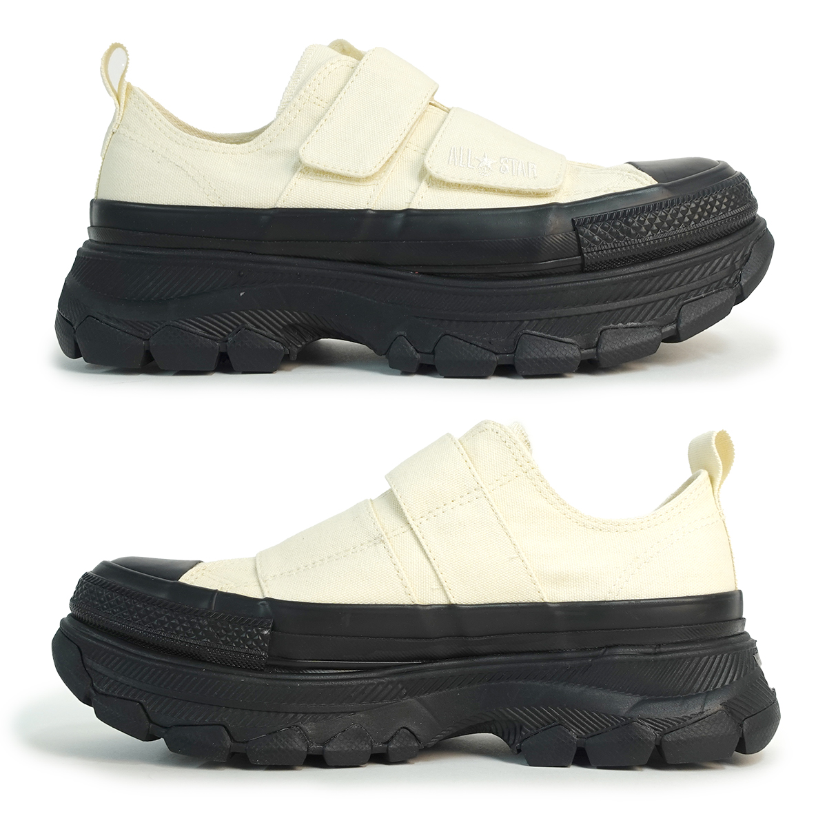 【CONVERSE】AS TREKWAVE V-2 OX ECRU/BLACK 国内発送 CONVERSE コンバース AS TREKWAVE V-2 OX オールスター トレック