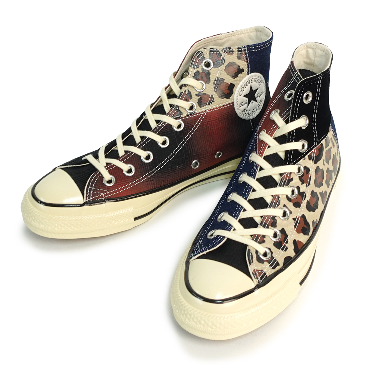 ★新品・外箱付 25.5 コンバース オールスター エイジド マテリアルブロック 国内先行予約/5月23日発売予定】コンバース オールスター