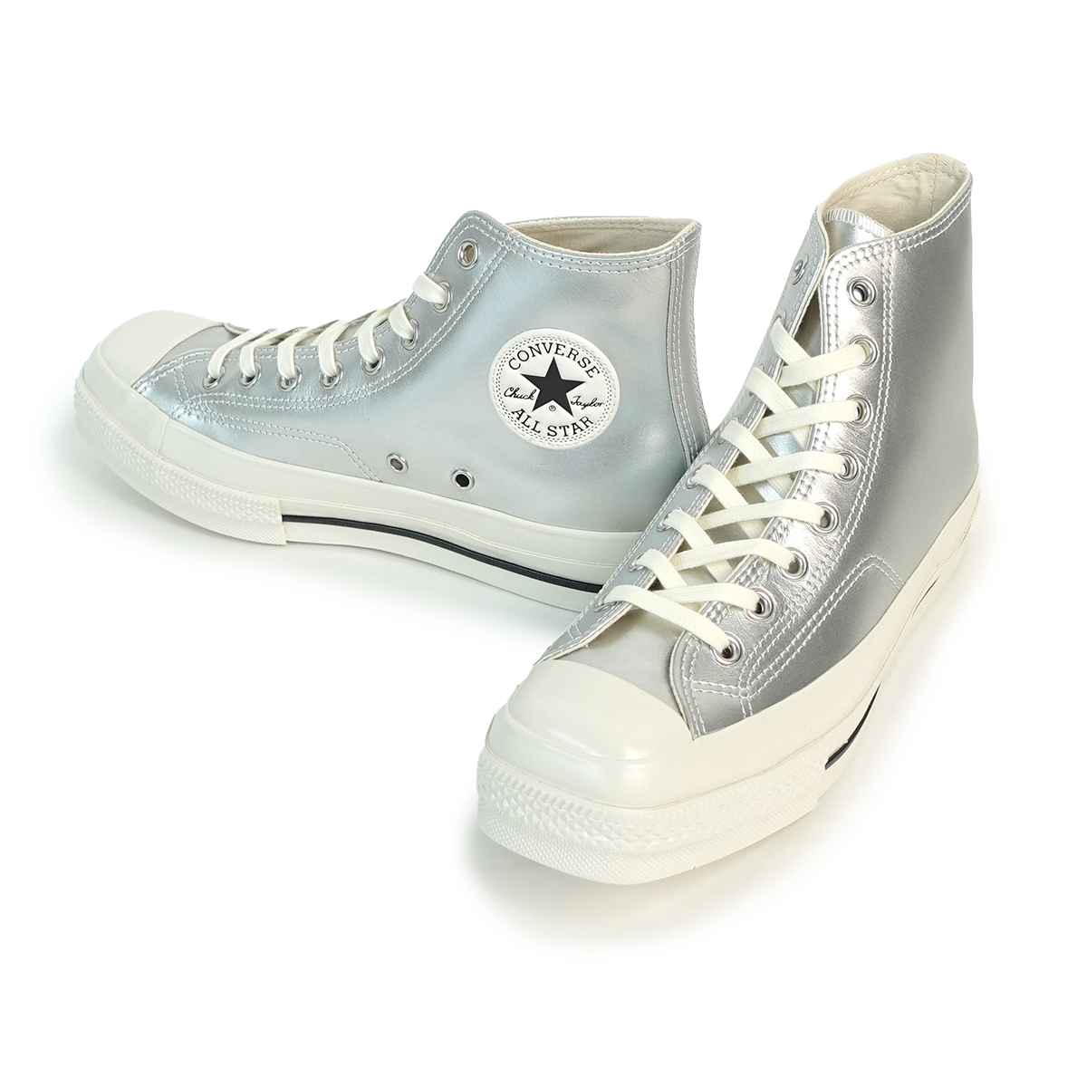 コンバース CONVERSE スニーカー メンズ レディース ハイカット オールスター スクエアトウ SV HI シルバー ALL STAR SQUARETOE SV HI CONVERSE（コンバース） スニーカー メンズ レディース ハイカット