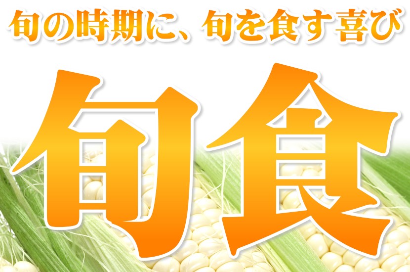 北海道 とうもろこし ピュアホワイトset