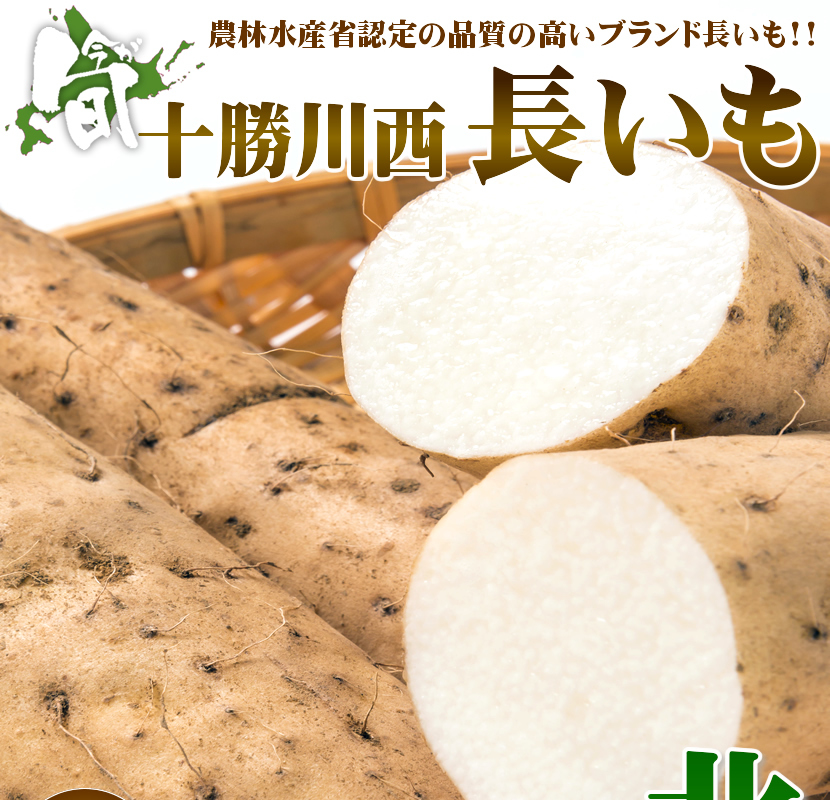 予約】長いも 北海道産 十勝川西 長芋 10kg(2Lサイズ/12本入り) ながいも 長薯 とろろ とろろ芋 野菜 ギフト 北海道 グルメ 送料無料  お取り寄せ :nj-kawanishinagaimo-10kg:北のデリシャス - 通販 - Yahoo!ショッピング