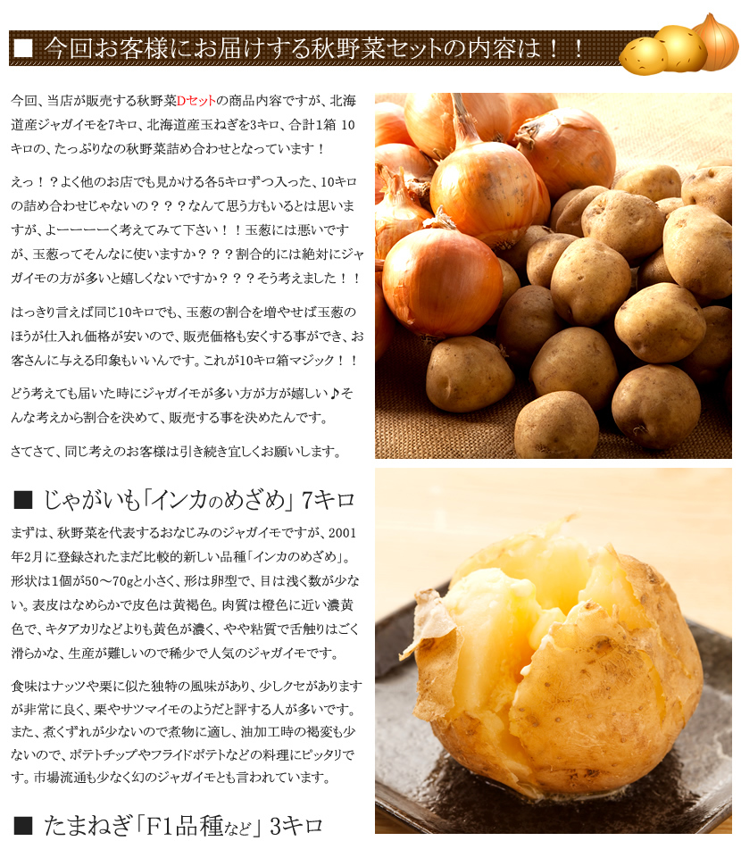 北海道産 秋野菜セット