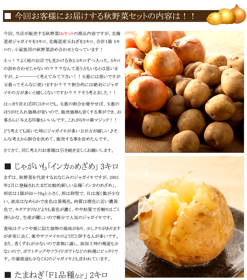 北海道産 秋野菜セット