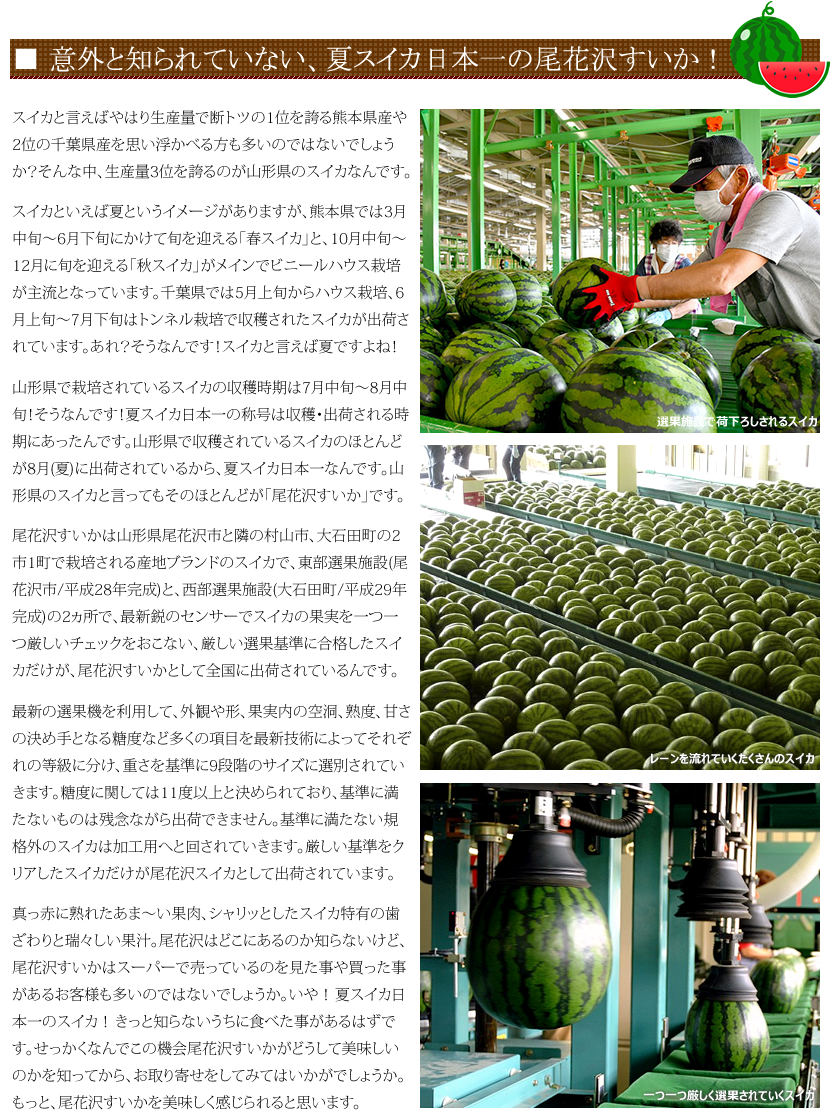 山形 尾花沢すいか UNAU