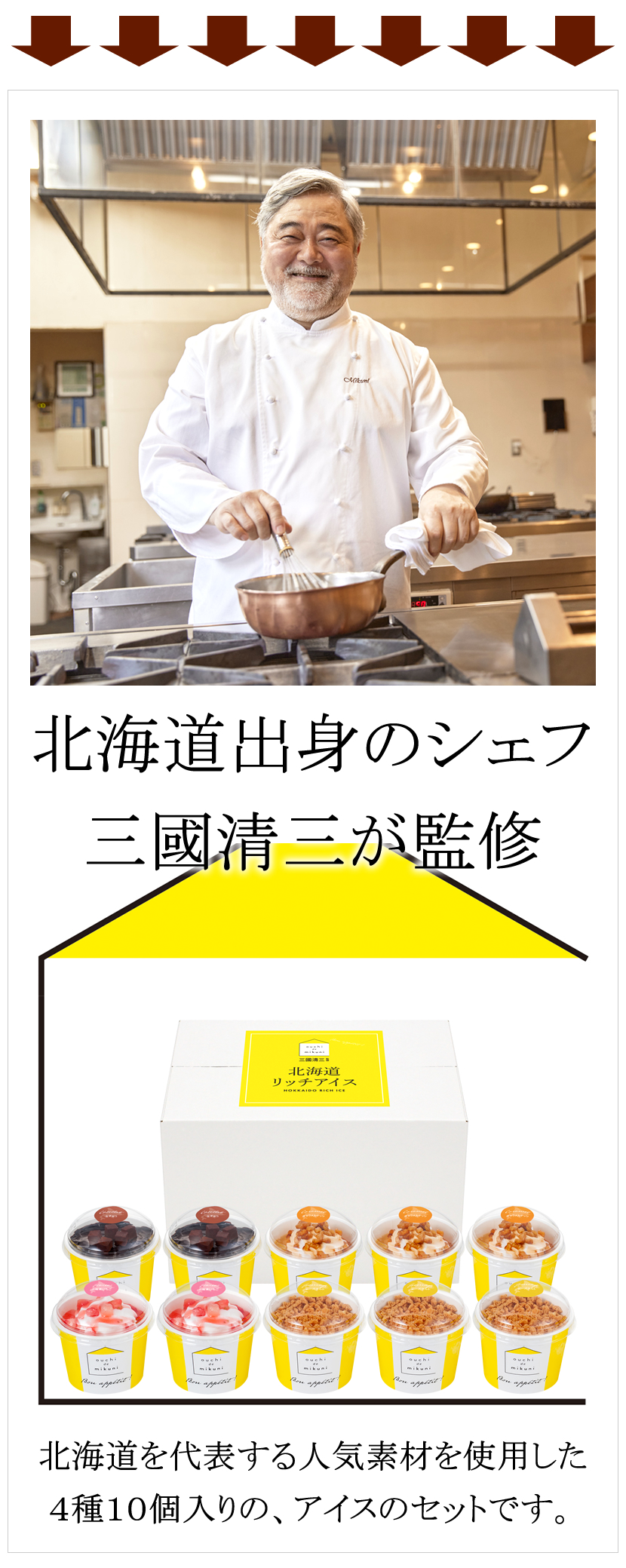 三國清三監修 北海道リッチアイス