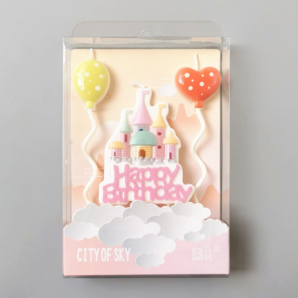 キャンドル バースデー お城 ろうそく 蝋燭 誕生日 ケーキ キャンドル バースデー お城 ろうそく 蝋燭 誕生日 ケーキ