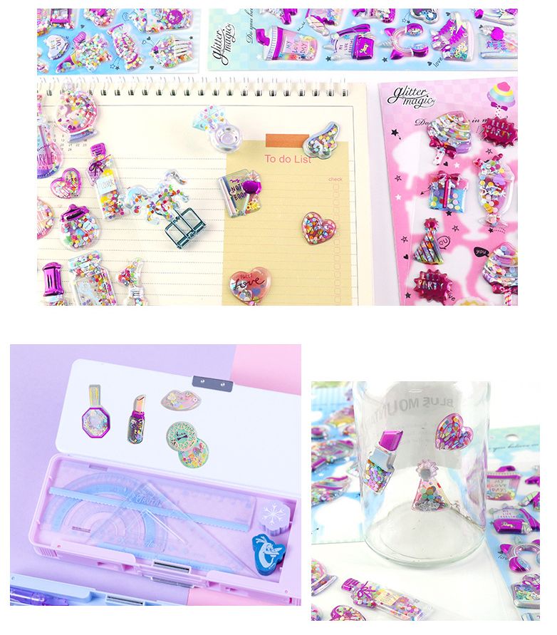 ゆめかわ キラシャカ シール