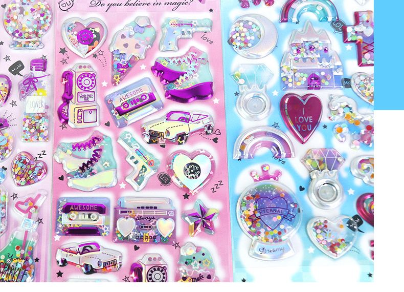 ゆめかわ キラシャカ シール