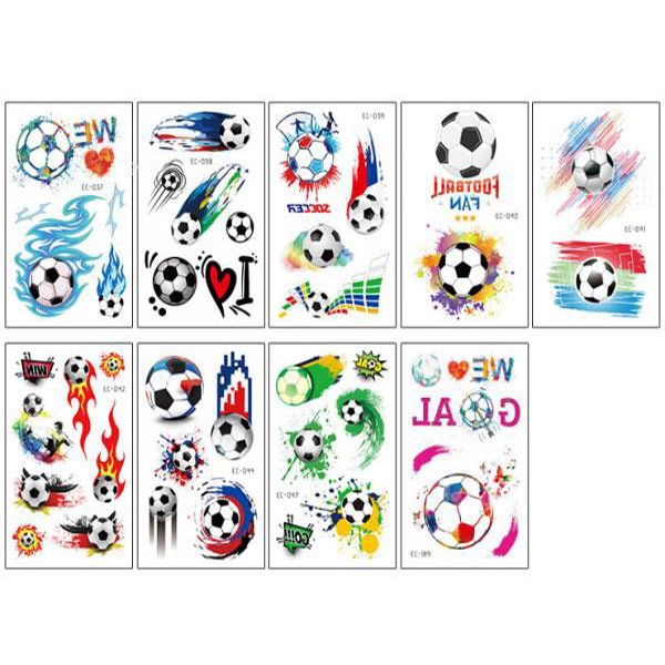 タトゥーシール サッカー フェイスシール ボディシール タトゥ