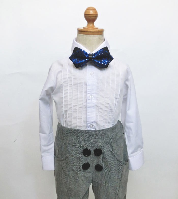 ラメ糸 蝶ネクタイ 男の子