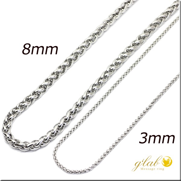 安くてかっこいい海や温泉でさびないステンレスチェーン