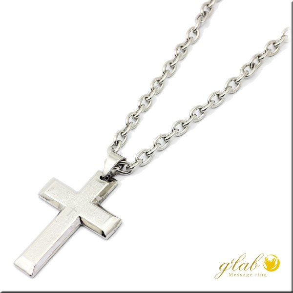 安い、かっこいいメンズアクセサリー英文字ロゴクロストップ