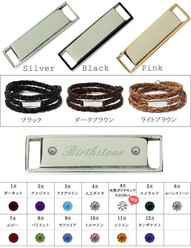 3連ブラウンレザー商品画像