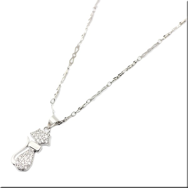 安くてかわいいキャットきらきらネコのネックレス