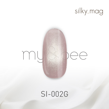 my&bee マイビー シルキーマグ 8ml 全10色 Sl-001G~010G 超微粒子マグ