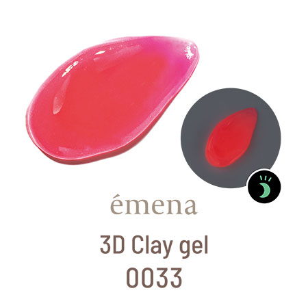emena エメナ 3D Clay gel 3Dクレイジェル 4g リミテッドカラー 全6色