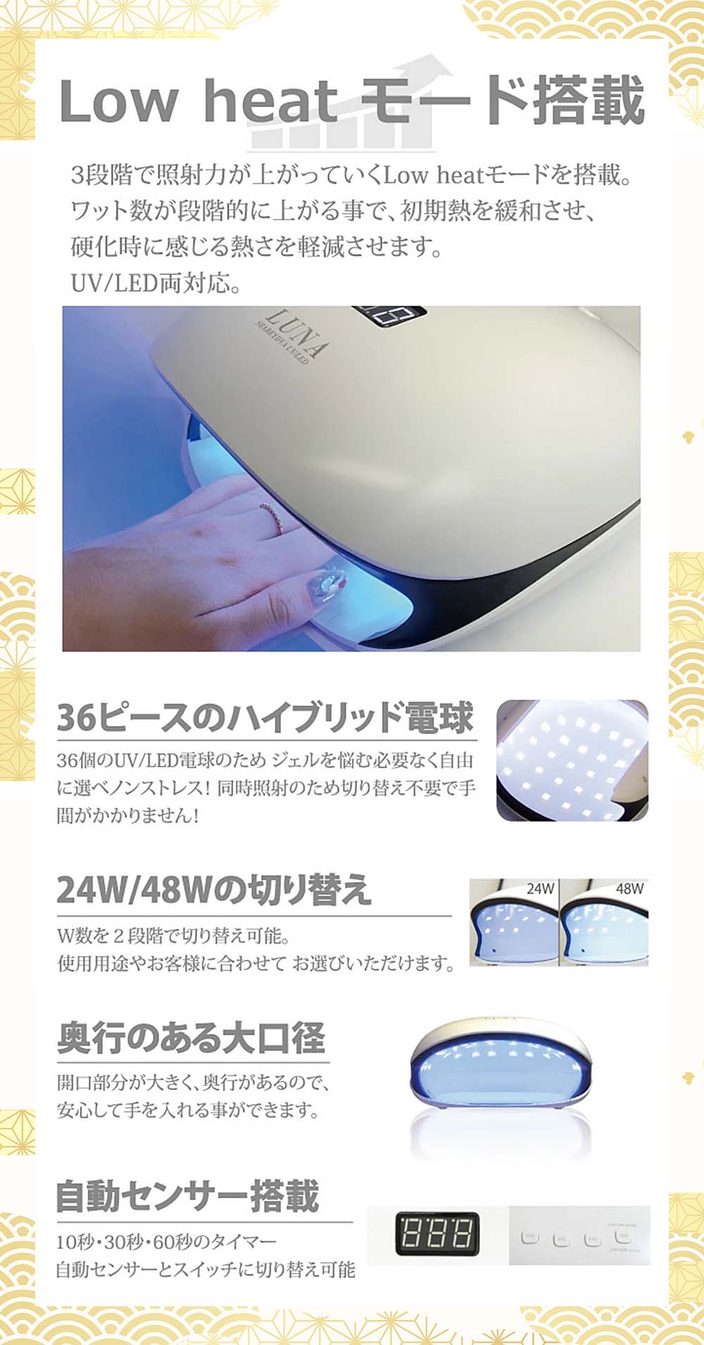 SHAREYDVA 【94,160円相当分】ネイル福袋 マシン系3点セット LED-UV
