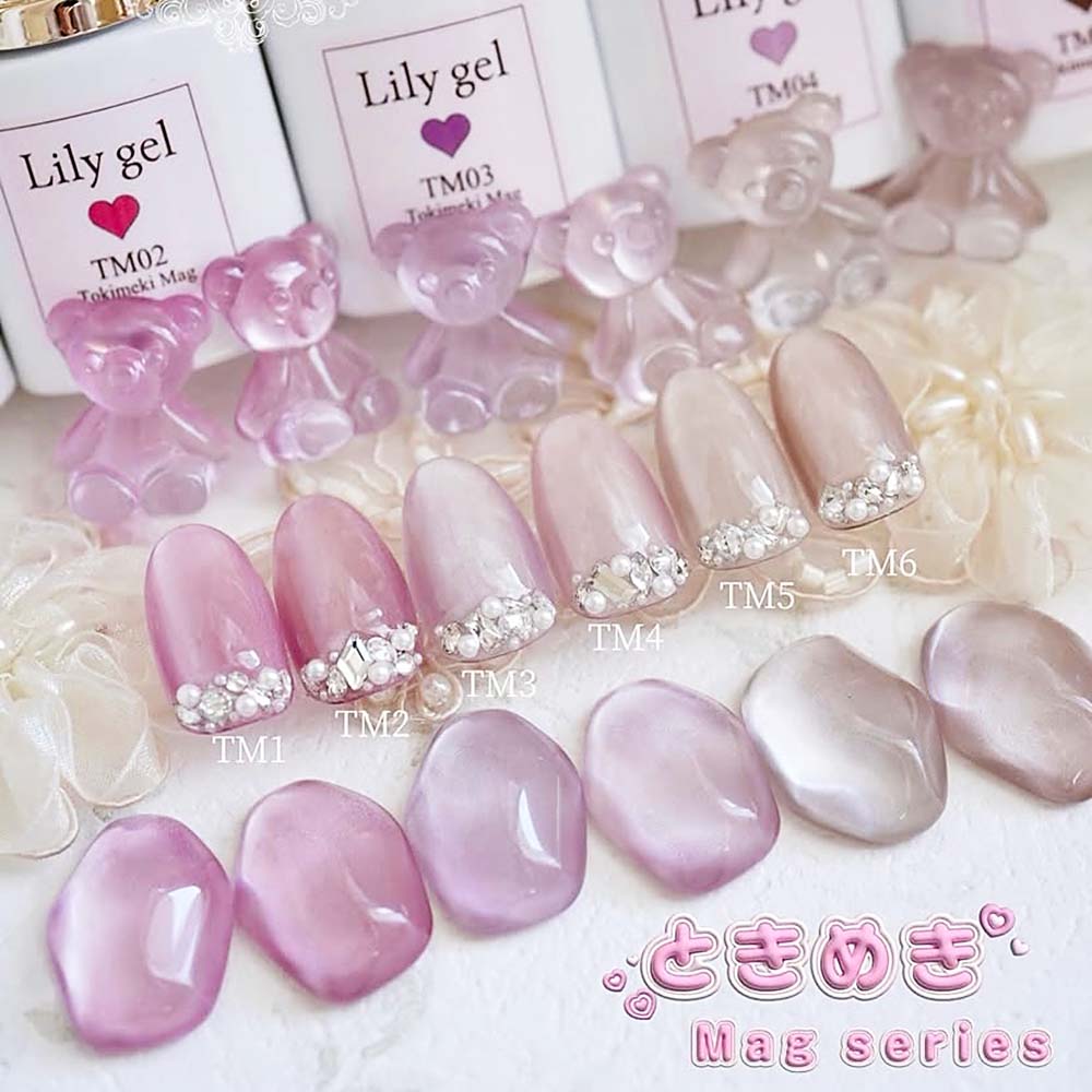リリージェル　Lily gel ときめきマグシリーズ 全6色セット PREGEL リリージェル Lily gel ときめきマグシリーズ 6色セット TM01