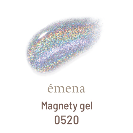 emena エメナ Magnety gel マグネティジェル 8g 全6色［0520〜0525］プリズムカラー ジェルネイル マグネットジェル  【ネコポス対応】