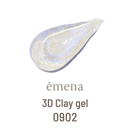 emena エメナ 3D Clay gel 3Dクレイジェル 4g 全6色［0900〜0905］3D
